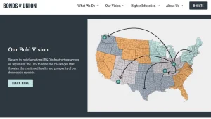 Bonds of Union website screenshot