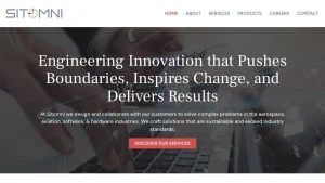 Sitomni website screenshot